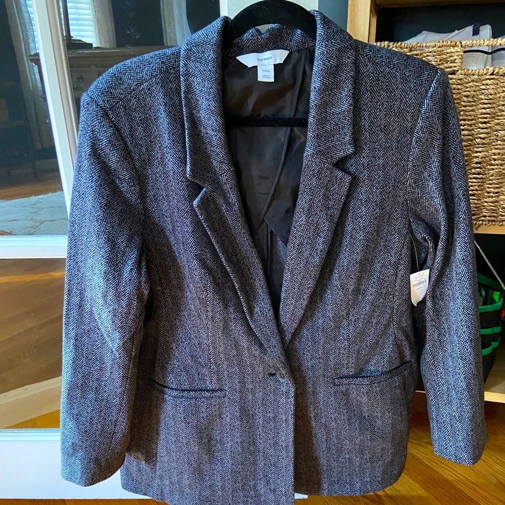 Old Navy winter Blazer NWT Size Large Petite